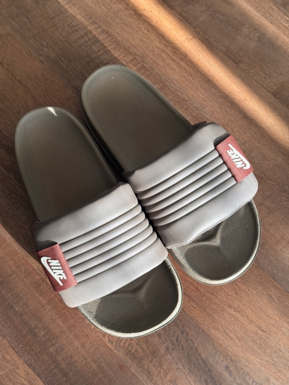 Nike Brown Slides
